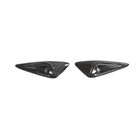 2016-2021 Tesla Model X Carbon Fiber Side Camera Vent Covers