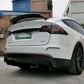 2015-2022 Tesla Model X Carbon Fiber R Style Rear Diffuser